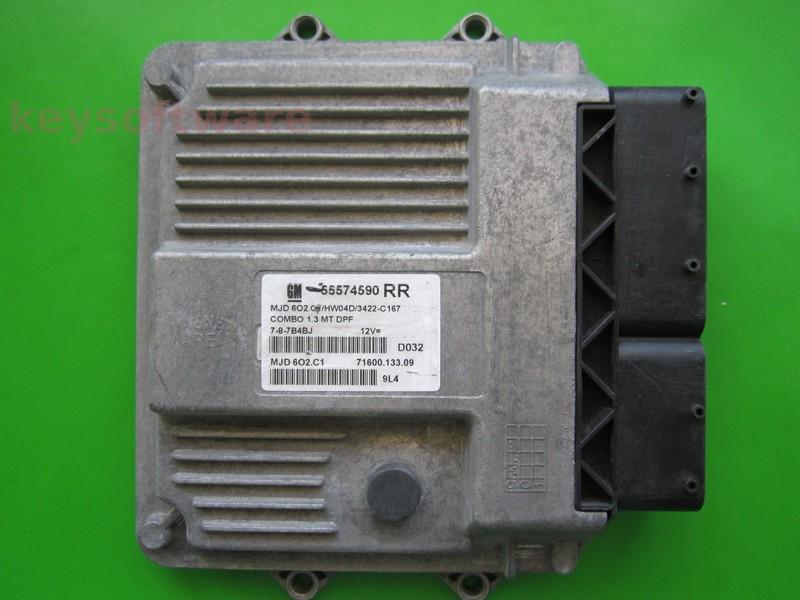 Defecte Ecu Opel Combo 1.3CDTI 55574590 Z13DTJ 6O2.C1