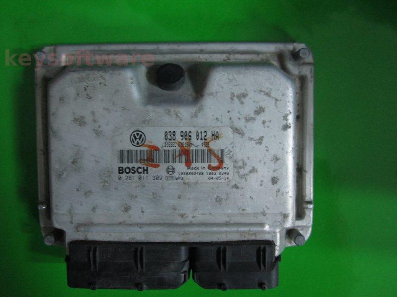 Defecte Ecu Skoda Octavia 1.9TDI 038906012HA 0281011309 EDC15VM+