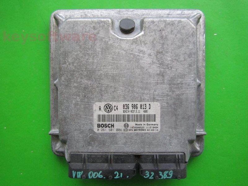 Defecte ECU VW Golf4 1.6 036906013D 0261S01004 MED7.5.11 BAD