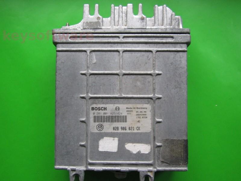 Defecte ECU VW Passat 1.9TDI 028906021CK 0281001423 MSA15.5