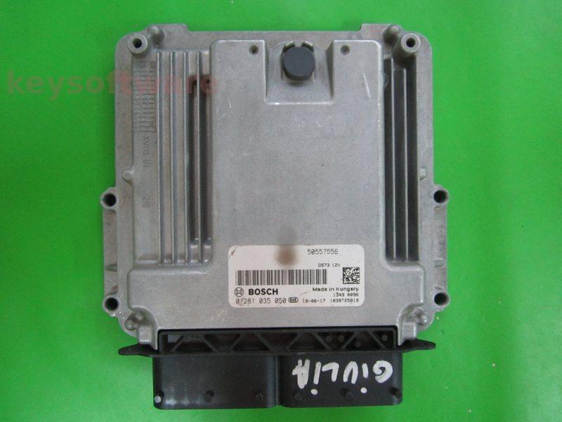 ECU Alfa Romeo Giulia 2.2JTD 50557556 0281035050 EDC17C69