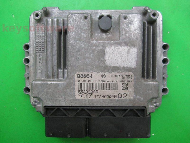 ECU Alfa Romeo 147 1.9JTD 55207096 0281013533 EDC16C39