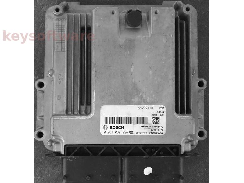 ECU Alfa Romeo Giulietta 2.0JTD 55272118 0281032224 EDC17C69 {