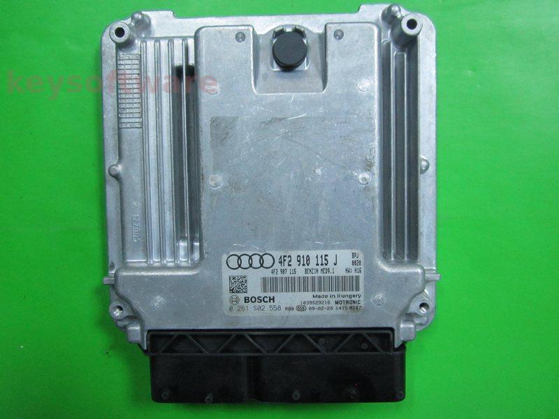 ECU Audi A6 2.0 4F2910115J 0261S02558 MED9.1 BPJ H16