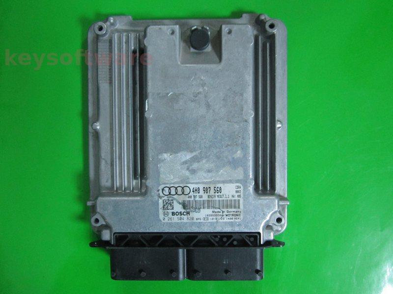 ECU Audi A8 4.2 4H0907560 0261S04820 MED17.1.1 CDRA H05