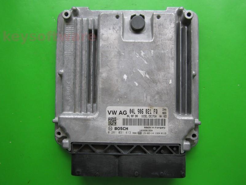 ECU Audi A6 2.0 04L906021FQ 0281031413 EDC17C64 CNHA H23