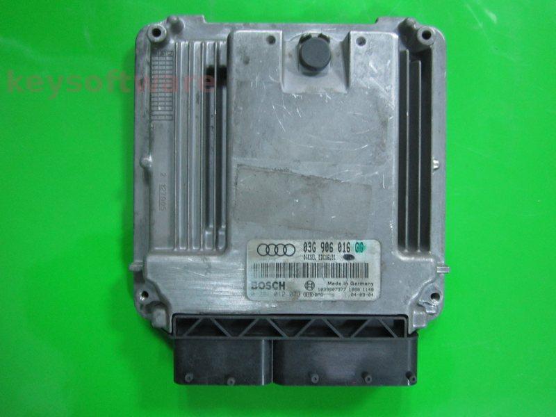 ECU Audi A6 2.0TDI 03G906016GG 0281012073 EDC16U31