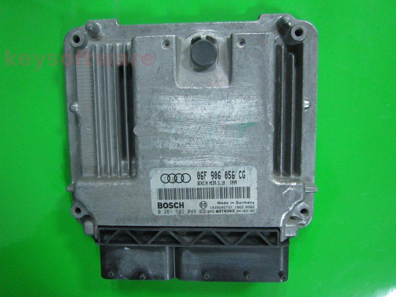 ECU Audi A3 2.0 06F906056CG 0261S02046 MED9.5.10 BLX