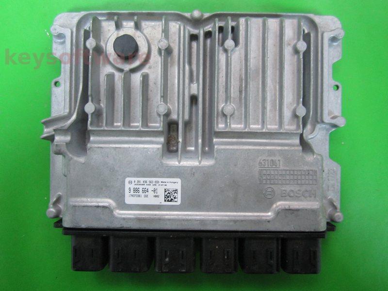 ECU Bmw 320D 9886664 0281036563 MD1CS001