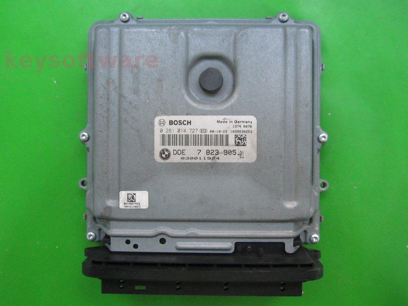 ECU BMW 730D DDE7823905 0281014727 EDC17CP09