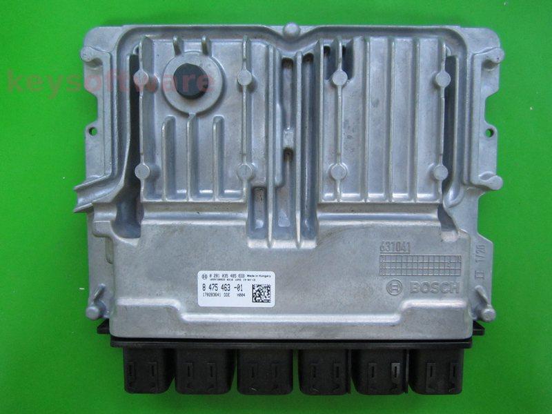 ECU Bmw X1 2.0D 8475463 0281035485 MD1CS001