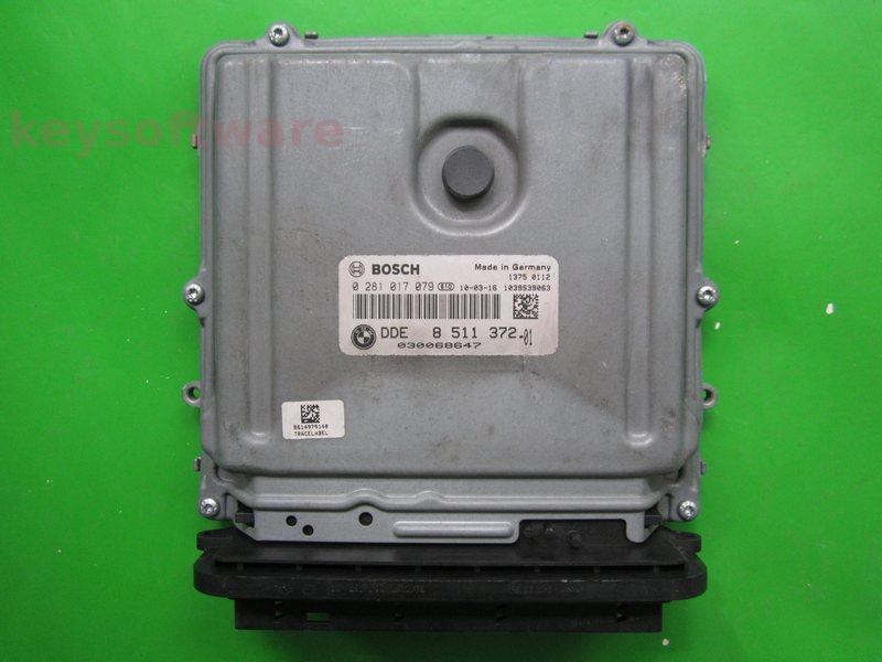 ECU Bmw 730D DDE8511372 0281017079 EDC19CP09