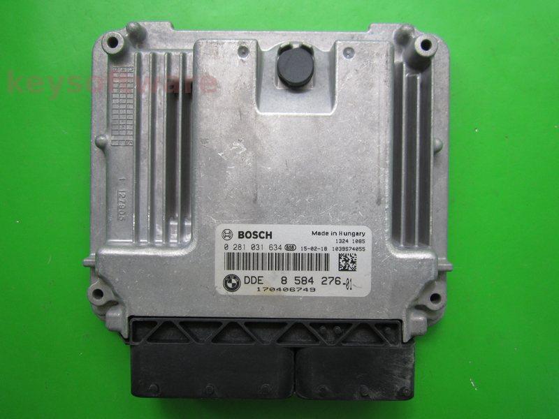 ECU Bmw 320D DDE8584276 0281031634 EDC17C50