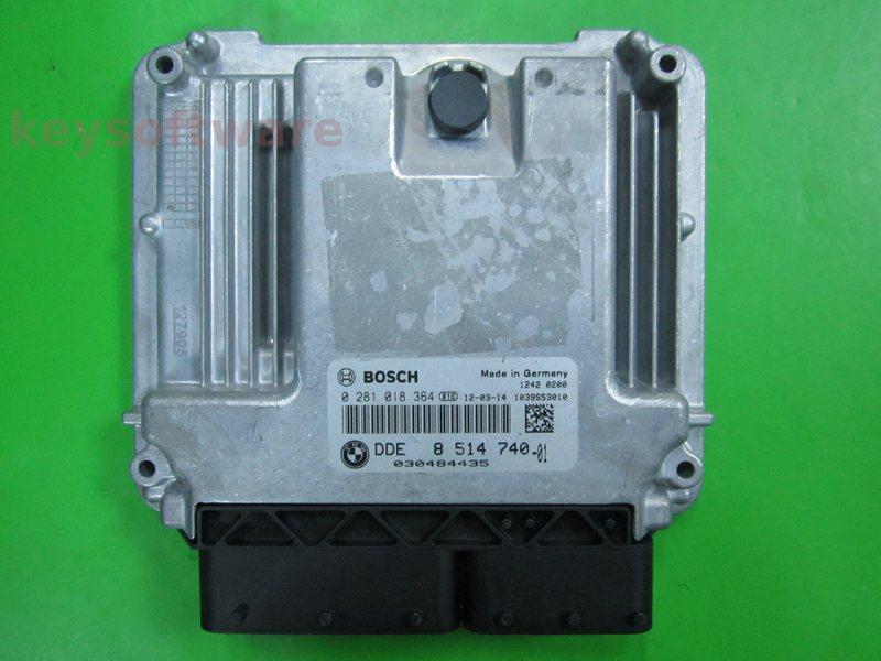 ECU Bmw 320D DDE8514740 0281018364 EDC17C50 F30