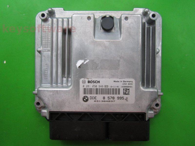 ECU Bmw 520D DDE8578995 0281030946 EDC17C50 F10