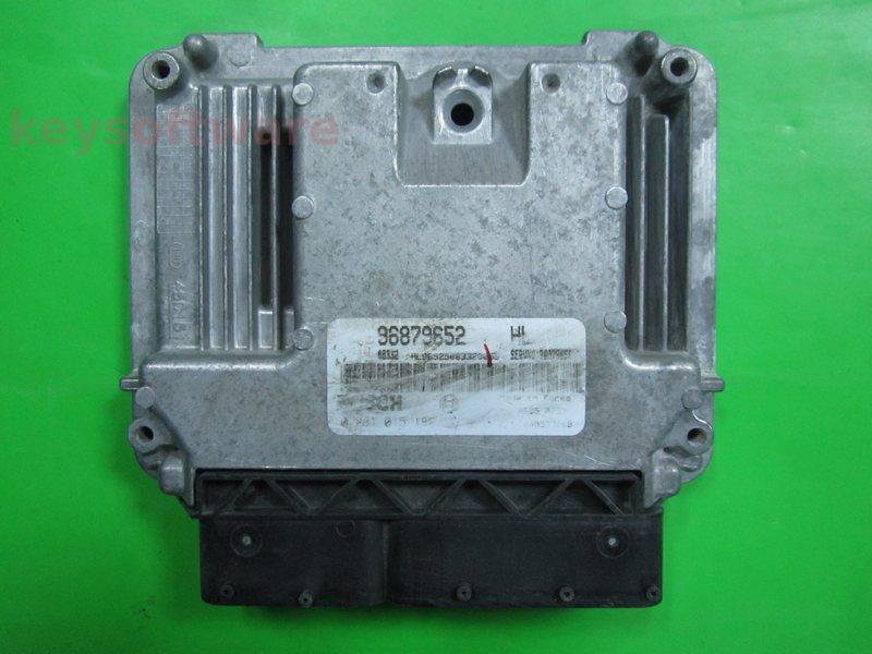 ECU Chevrolet Nubira 2.0CDTI 96879652 0281015180 EDC16C39