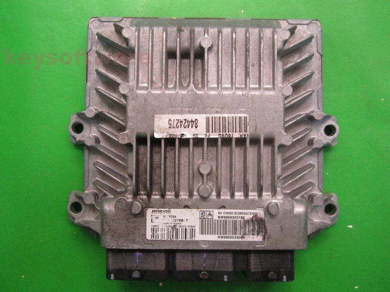 ECU Citroen C4 2.0HDI 9659343180 5WS40276B-T SID803A }