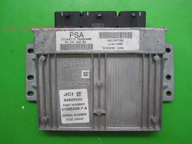 ECU Citroen C5 1.8 9659562280 21585508 S2000PM2