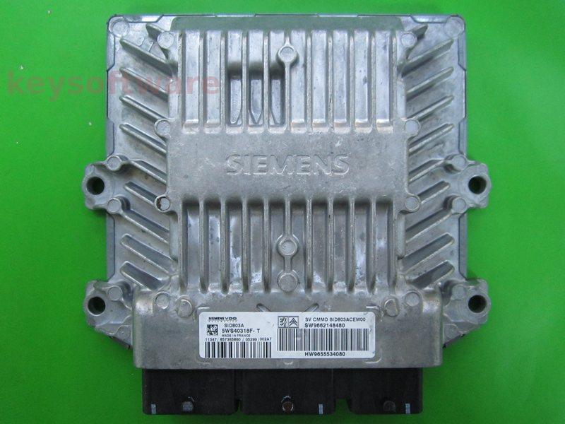 ECU Citroen C5 2.0HDI 9662148480 5WS40318F-T SID803A