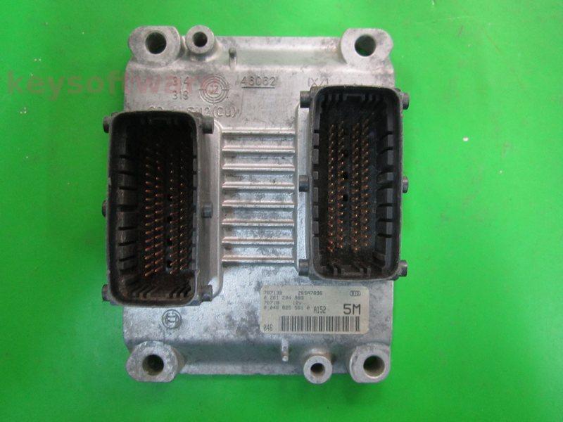 ECU Fiat Punto 1.2 46825551 0261204983 ME3.1_ME2.1