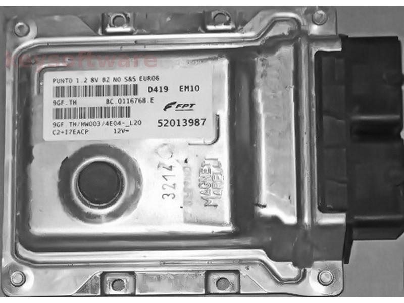 ECU Fiat Punto 1.2 52013987 9GF.TH {