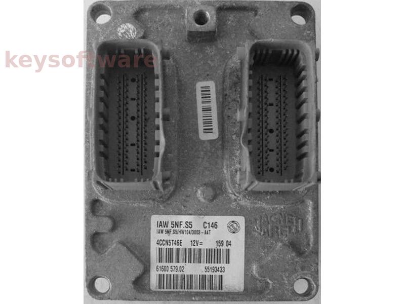 ECU Fiat Panda 1.2 55193433 IAW 5NF.S5 {