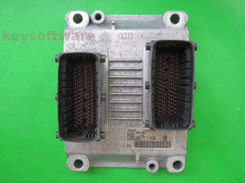 ECU Fiat Stilo 1.4 55195273 0261208204 ME7.3H4_ME7.3.1 {