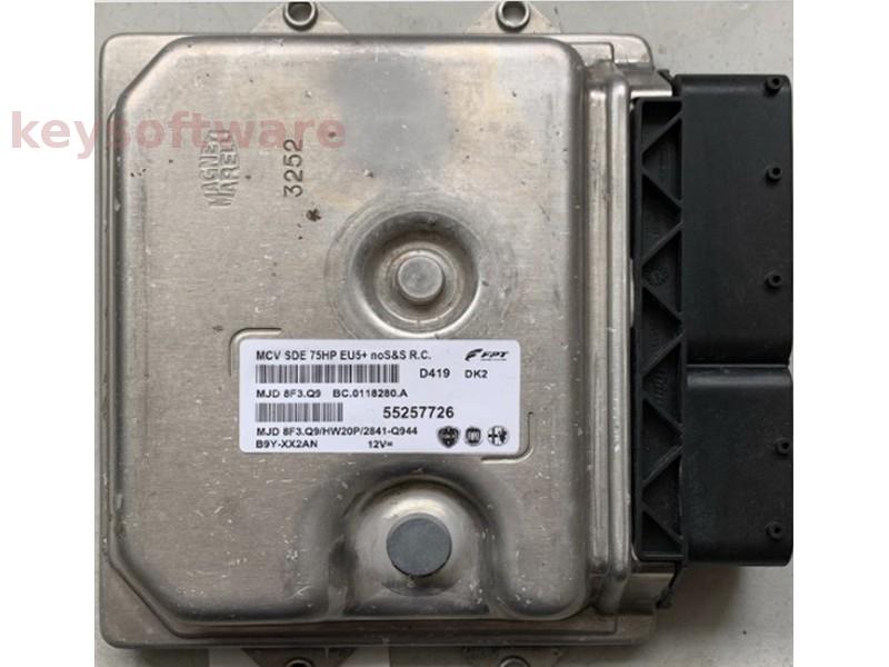 ECU Fiat Doblo 1.3JTD 55257726 8F3.Q9 {