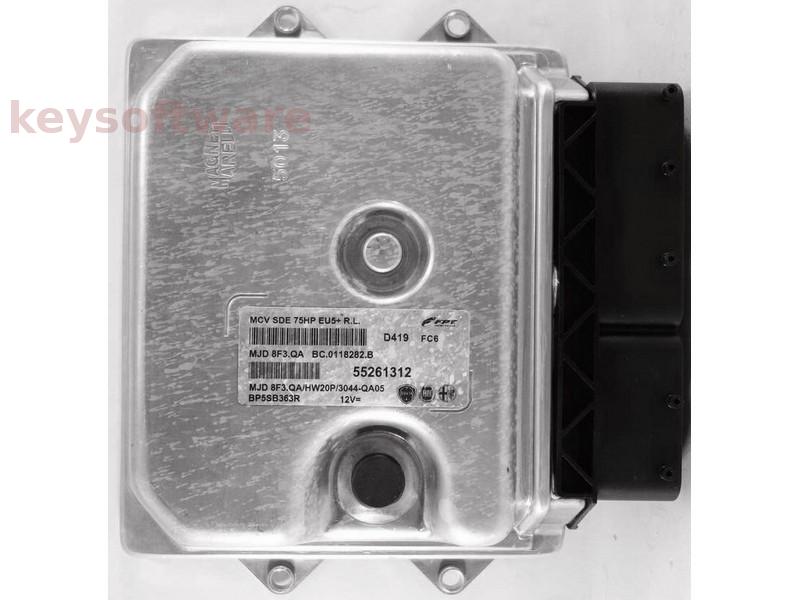 ECU Fiat Fiorino 1.3 55261312 8F3.QA {