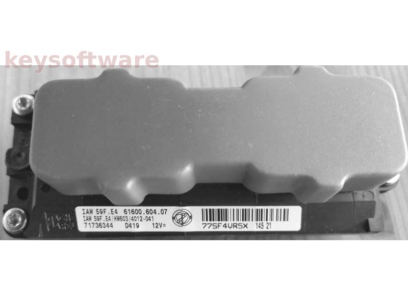 ECU Fiat Punto 1.2 71736344 IAW 59F.E4 HW603 VIRGIN {