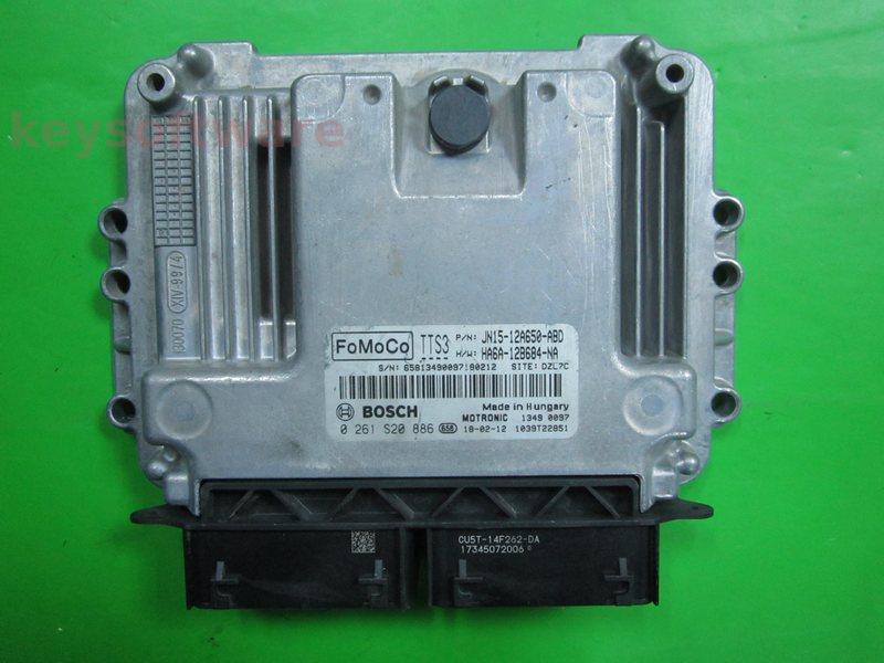 ECU Ford EcoSport 1.0 JN15-12A650-ABD 0261S20886 MED17.0.7