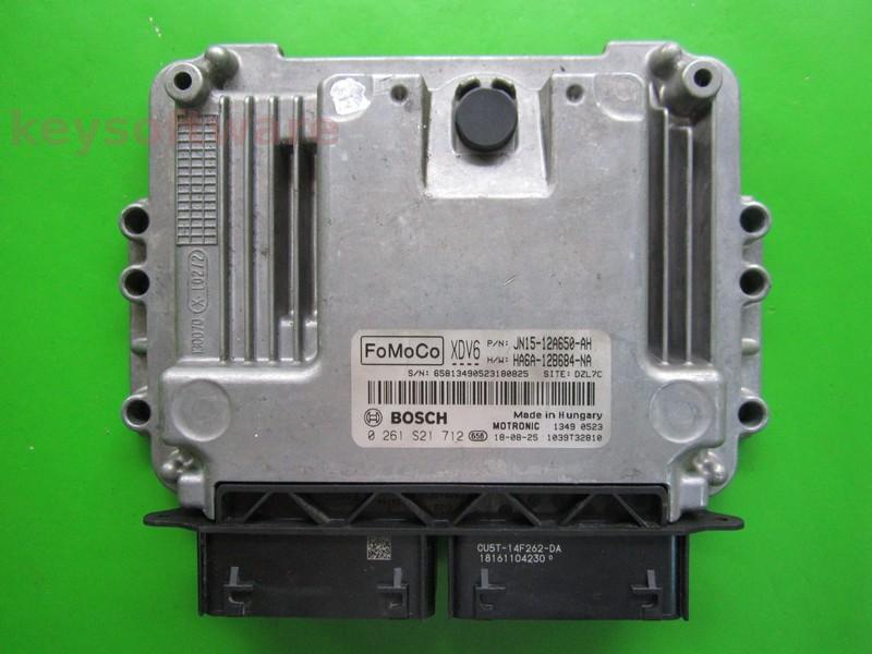 ECU Ford EcoSport 1.0 JN15-12A650-AH 0261S21712 MED17.0.7