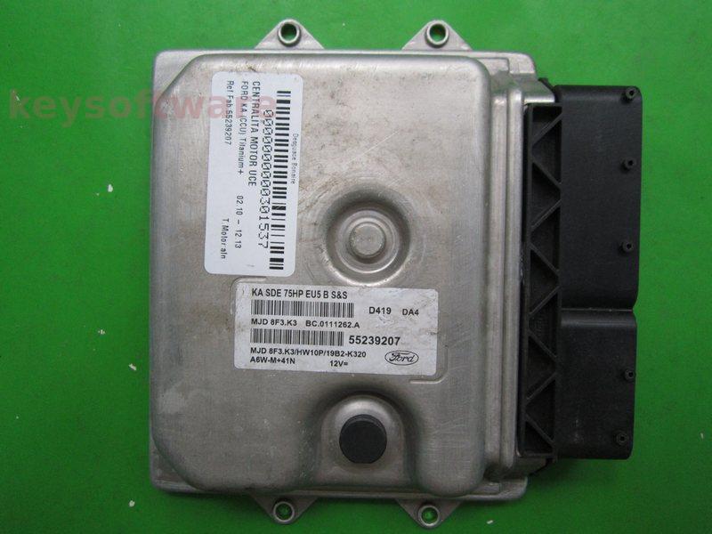 ECU Ford Ka 1.3TDCI 55239207 8F3.K3