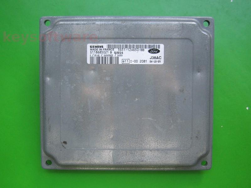 ECU Ford Ka 1.3 5S51-12A650-BB SIM24