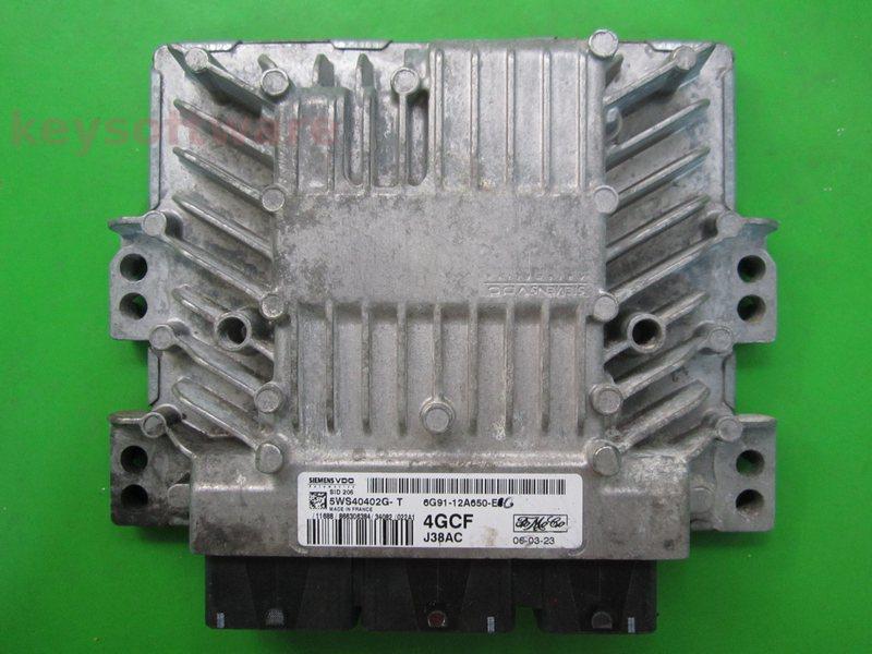 ECU Ford S-Max 2.0TDCI 6G91-12A650-EF SID206