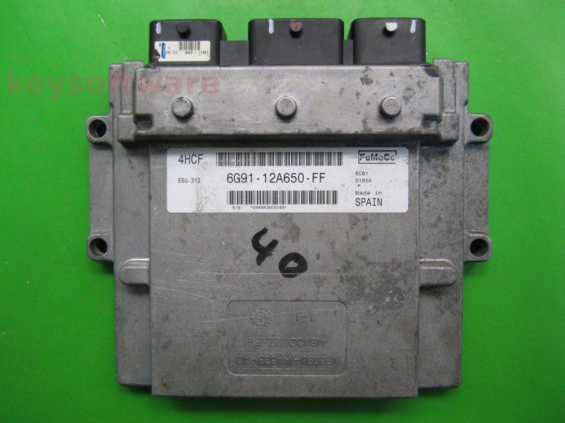 ECU Ford S-Max 2.0 6G91-12A650-FF ESU-312