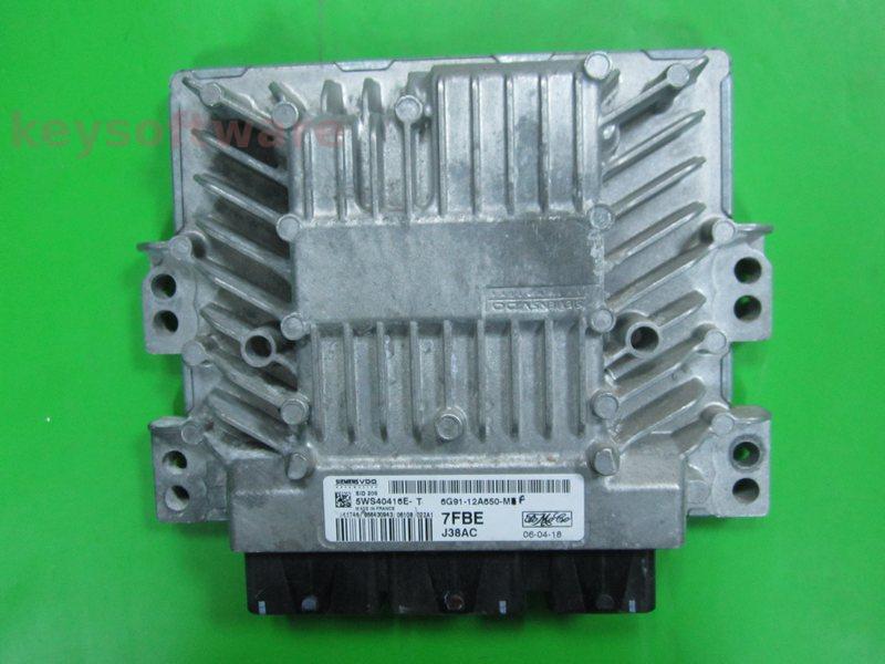 ECU Ford S-Max 2.0TDCI 6G91-12A650-MF SID206