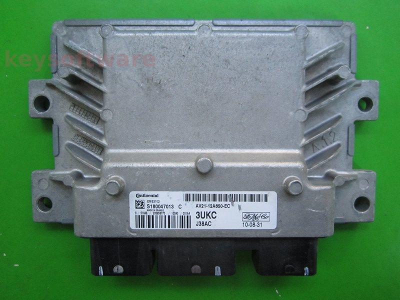 ECU Ford Fiesta 1.6TDCI AV21-12A650-EC EMS2102