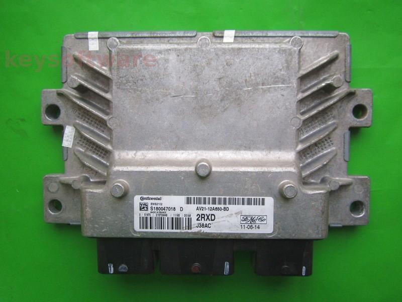 ECU Ford Fiesta 1.2 AV21-12A650-BD EMS2102