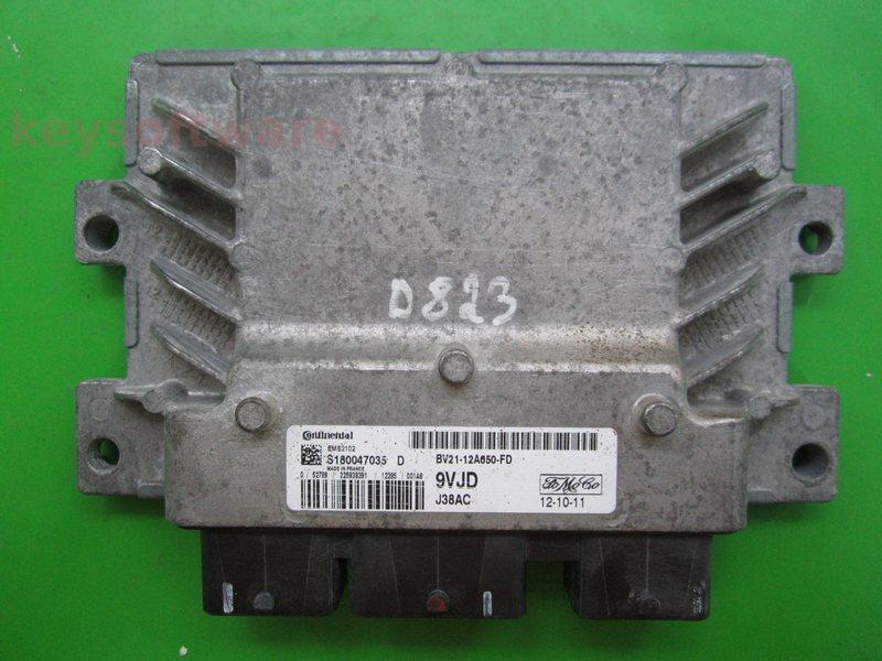 ECU Ford Fiesta 1.25 BV21-12A650-FD EMS2102