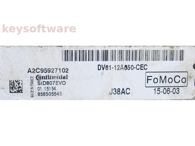 ECU Ford Transit 1.6TDCI DV61-12A650-CEC SID807EVO {