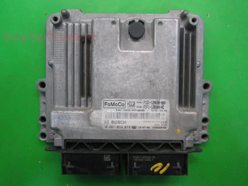 ECU Ford Focus 1.5TDCI F1D1-12A650-AAA 0281033079 EDC17C70 {