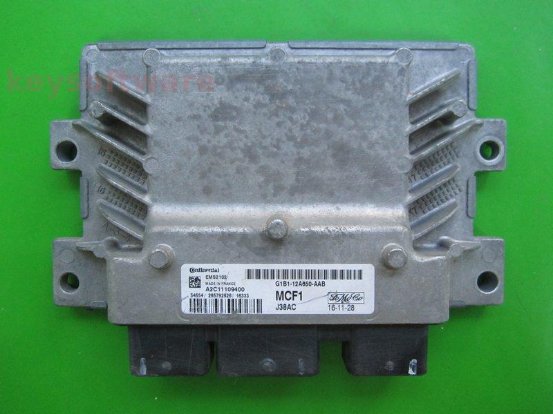 ECU Ford Fiesta 1.4 G1B1-12A650-AAB EMS2102