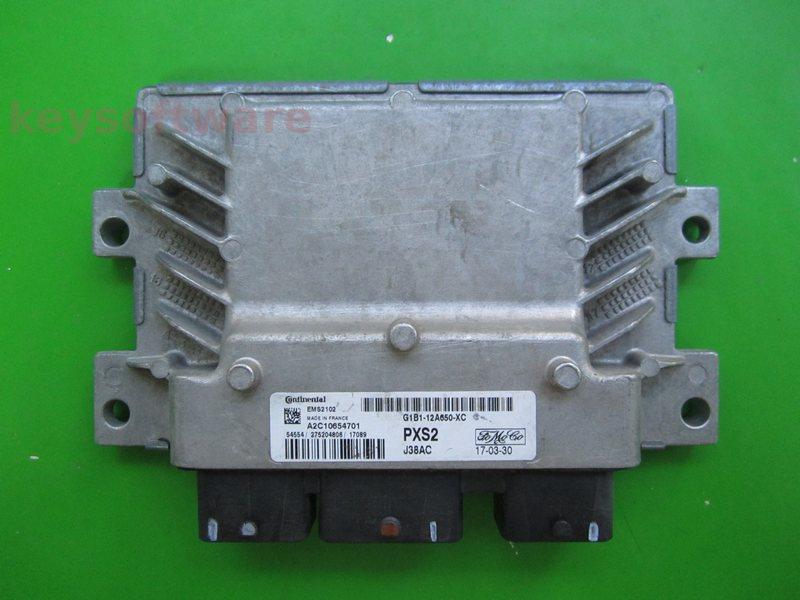 ECU Ford Fiesta 1.25 G1B1-12A650-XC EMS2102