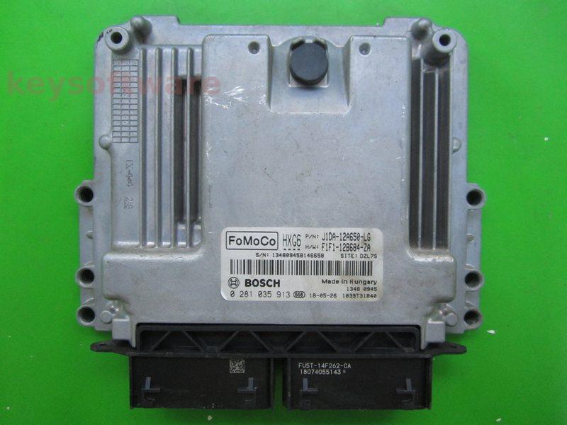 ECU Ford Fiesta 1.5TDCI J1DA-12A650-LG 0281035913 EDC17C70