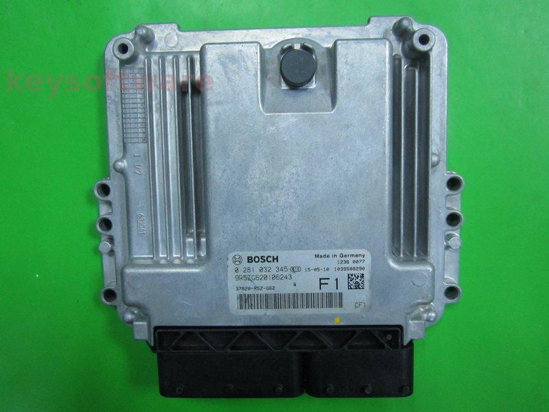 ECU Honda CR-V 1.6 37820-R5Z-G62 0281032345 EDC17C58