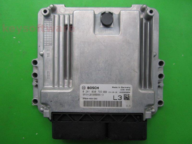 ECU Honda CR-V 1.6 37820-RSX-G03 0281030793 EDC17C58