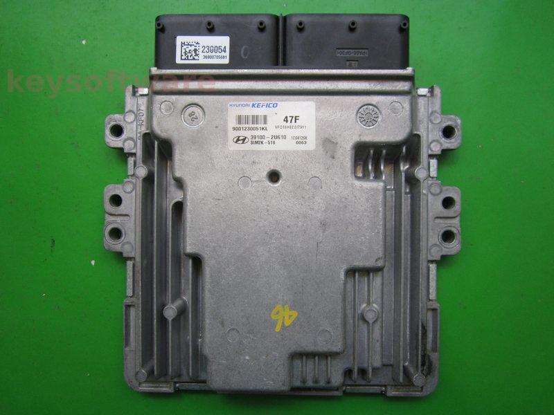 ECU Hyundai I30 1.6CRDI 39100-2U610 9001230051KL SIM2K-510