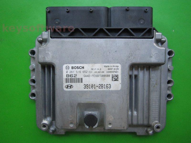 ECU Hyundai I30 1.6 39101-2B163 0261S16652 ME17.9.8