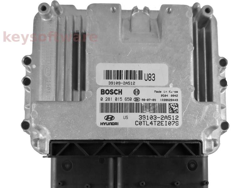 ECU Hyundai I30 1.6CRDI 39103-2A512 0281015650 EDC16C39 {